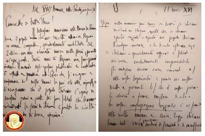 Las notas que Benito Mussolini le escribió a Adolf Hitler en 1944
