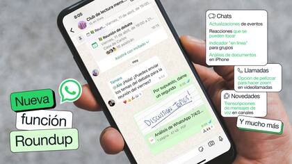Las novedades que llegan a WhatsApp en abril de 2025