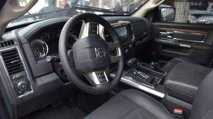 Una camioneta Chrysler RAM