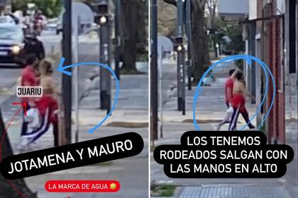 Las nuevas fotos de Jimena Barón y Mauro Caiazza caminando juntos, según la panelista de Bendita, Vicky Braier, alias "Juariu"