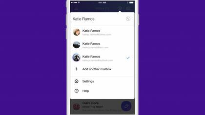 Las nuevas funciones del Yahoo Mail también estarán disponibles en los múltiples buzones que admite la aplicación móvil