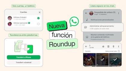 Las nuevas funciones que llegan a WhatsApp