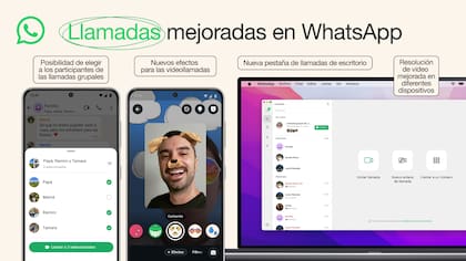 Las nuevas funciones que suma WhatsApp para las Fiestas