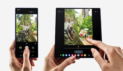 Las nuevas herramientas de edición de imágenes con IA del Galaxy Z Fold7 aprovechan la nueva pantalla interna de 8 pulgadas