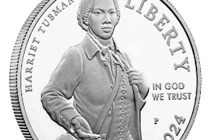 Las nuevas monedas de plata en memoria de Harriet Tubman serán de US$1