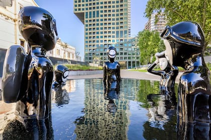 Las obras de arte están presentes en todos los rincones del proyecto