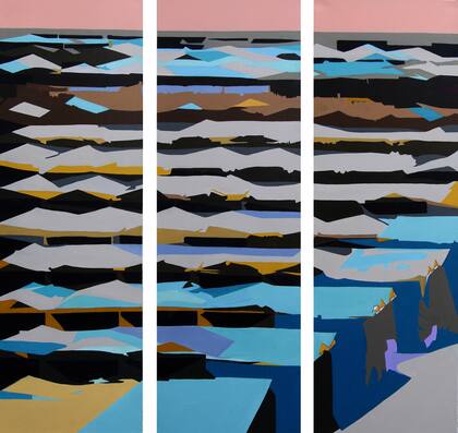 Las obras de Gabriela Acevedo oscilan entre las de pequeño tamaño y las gigantes