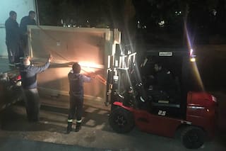 Nada queda librado al azar cuando se traslada una obra maestra