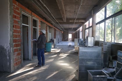 Las obras en el Hospital Penna