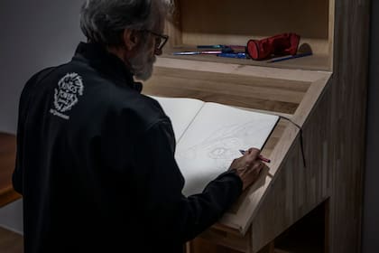 Las obras exhibidas representan una pequeña fracción de su obra