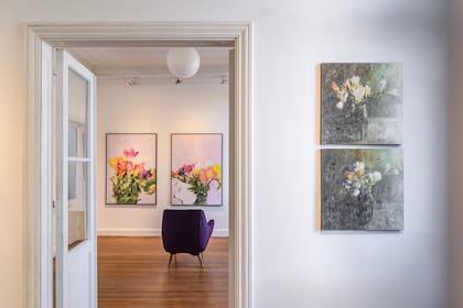 Las obras se pueden ver en la galería de la calle Lavalle.