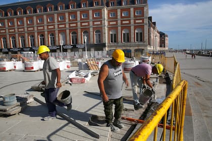 Las obras se realizan a la par del desarrollo de la temporara turística