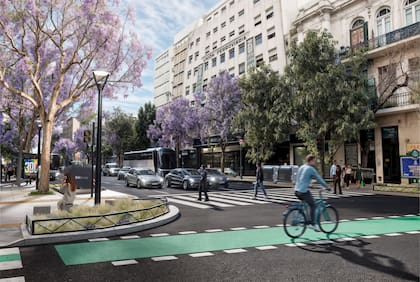 Las obras sobre avenida Independencia incorporará 160 luminarias peatonales nuevas y beneficiará a alrededor de 200 comercios