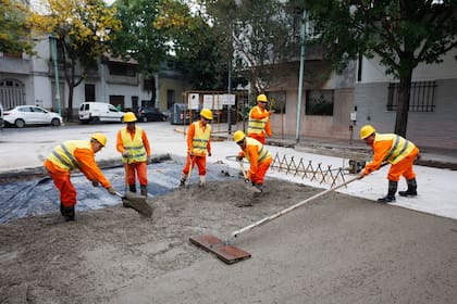 Las obras son para la traza del nuevo Trambus (Foto: Prensa GCBA)