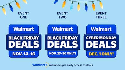 Las ofertas de Black Friday de Walmart se extienden hasta Cyber Monday (Walmart)