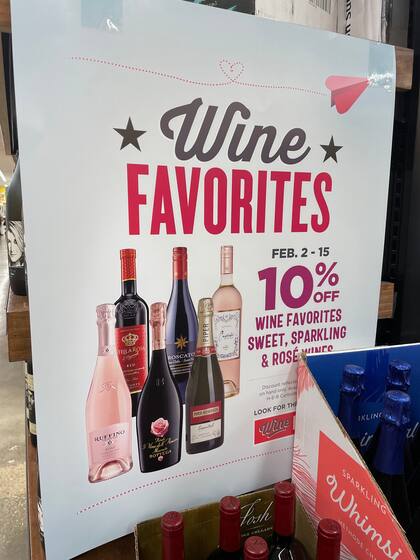 Las ofertas de vino también se pueden aprovechar durante época de festividades