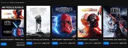 Las ofertas por el Día de Star Wars en la tienda de EA