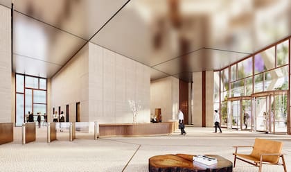Las oficinas arrancan a partir del cuarto piso