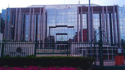 Las oficinas centrales de Interpol en Lyon, Francia