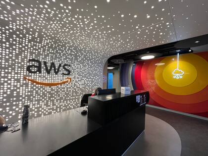 Las oficinas de Amazon Web Services (AWS) en Argentina.