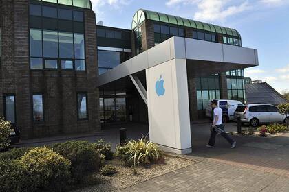 Las oficinas de Apple en el centro industrial Hollyhill, en Irlanda