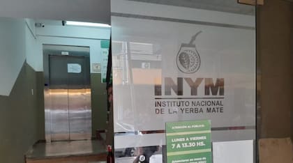 Las oficinas del INYM en Rivadavia 1515 del microcentro posadeño. Allí trabajan más de 70 personas cuyo futuro laboral es cada día más incierto