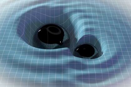 Las ondas gravitacionales deforman el espacio-tiempo
