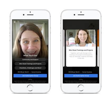 Las opciones de pago para ser miembro de un grupo de Facebook