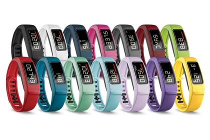 Las opciones de pulseras de Garmin Vivofit 2