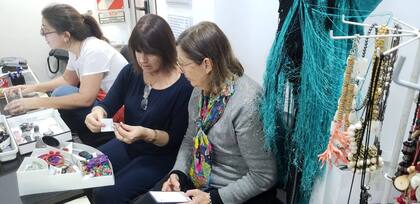 Las organizadoras en pleno Coas Fashion Event (Foto: Facebook @COASONGoficial)