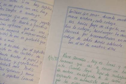 Las páginas que publicó Manuel en Twitter