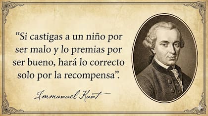 Las palabras de Immanuel Kant se mantienen vigentes por la crianza de los niños en 2026