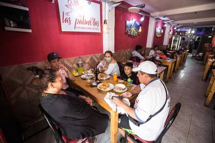 Las Palmeras es el restaurante más famoso del lugar