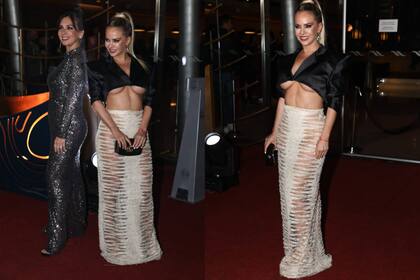 Las panelista llegaron juntas al importante evento (Foto Gerardo Viercovich)