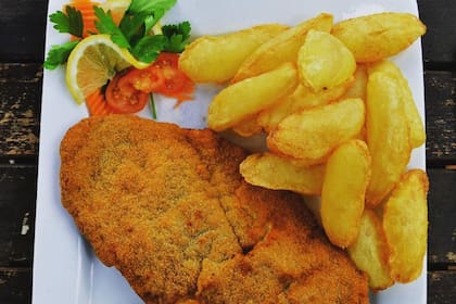 Las papas fritas soufflé acompañan los platos principales