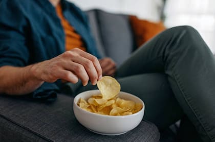 Las papas fritas, una tentación constante