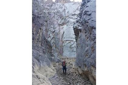 Las paredes y las quebradas que hay en el Pacuy