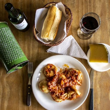 Las pastas caseras de Almacén Adela