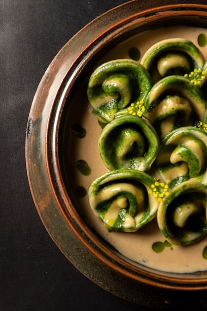 Las pastas caseras suelen figurar en el menú de pasos