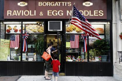 Las pastas de Borgattis son un asunto de familia, como la mayoría de los negocios en la Pequeña Italia de Belmont