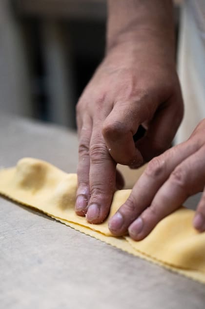 Las pastas son caseras y artesanales