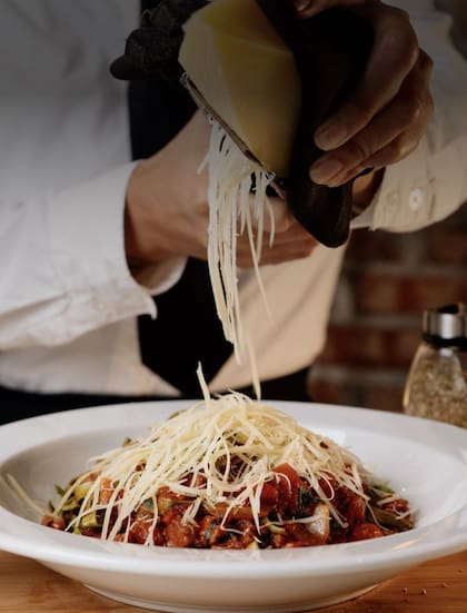 Las pastas y risottos son de lo que más se come en el restaurante de Ricardo Montaner