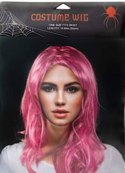 Las pelucas son de hasta 18 pulgadas y gozan de diferentes colores