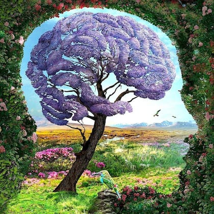 Las personas suelen ver una cara, un cerebro o un paisaje