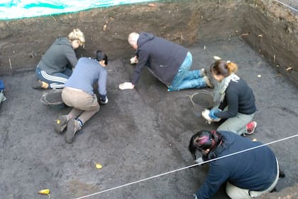 Las piezas encontradas son de fines del siglo XII