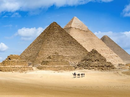 Las pirámides de Guiza son la principal atracción de Egipto