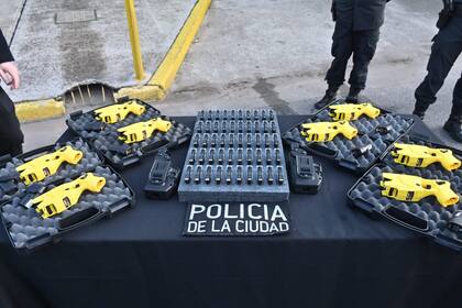 Las pistolas Taser que utilizará la Policía de la Ciudad