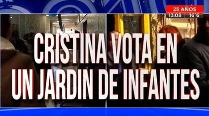 Las placas de Crónica apelaron al humor en las PASO