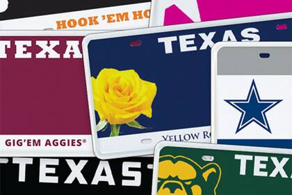 Las placas personalizadas están reguladas y no todo está permitido