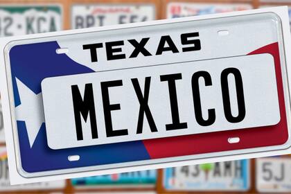 Las placas texanas pueden adquirirse luego de realizar el trámite pertinente